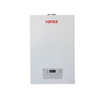 बुद्धिमान एलसीडी डिस्प्ले कंडेनसिंग गैस संयोजन बॉयलर 220V / 50hz कमरे की गर्मी के लिए