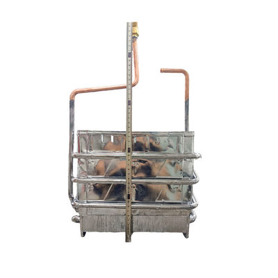 गैस वॉटर हीटर कॉपर हीट एक्सचेंजर 10L 12L क्षमता वैकल्पिक