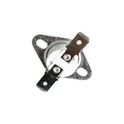 हीटिंग उपकरणों के लिए 200°C फ्लैट एंगल टिकाऊ ऑटो-रीसेटिंग थर्मल प्रोटेक्टर