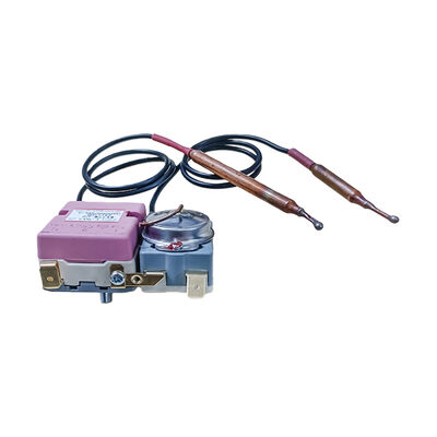 इलेक्ट्रिक और मैनुअल रीसेट स्टेनलेस स्टील केशिका थर्मोस्टैट होम वॉटर हीटर के लिए मैकेनिकल थर्मोस्टैट