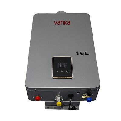 टच पैनल इनडोर गैस वॉटर हीटर थर्मोस्टैटिक निरंतर तापमान