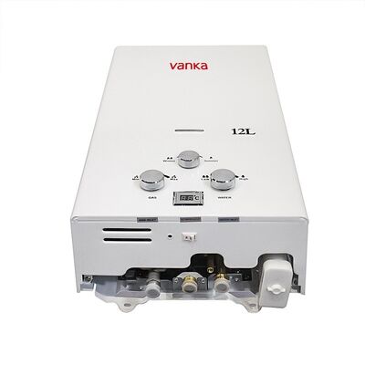 होटल, अपार्टमेंट और औद्योगिक उपयोग के लिए वाणिज्यिक और आवासीय तत्काल एलपीजी प्रोपेन टैंकलेस वॉटर हीटर 6L से 24L क्षमता रेंज