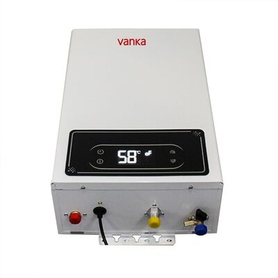 इलेक्ट्रॉनिक कॉम्पैक्ट नेचुरल गैस टैंकलेस वॉटर हीटर डिजिटल तापमान नियंत्रण के साथ घर, होटल, अपार्टमेंट और व्यावसायिक उपयोग के लिए