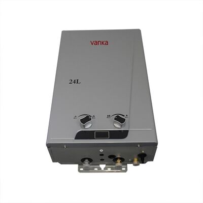 सुरक्षित और कुशल गर्म पानी के लिए इलेक्ट्रॉनिक इग्निशन के साथ 24L क्षमता वाले मजबूर निकास गैस वॉटर हीटर