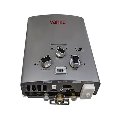 आउटडोर पोर्टेबल कैंपिंग टैंकलेस प्रोपेन वॉटर हीटर कम दबाव स्टार्ट कॉम्पैक्ट डिजाइन हल्के आसान संचालन