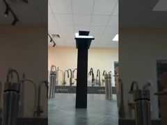 डेक स्थापना स्टेनलेस स्टील बाथरूम वाशिंग वाश शीत और गर्म पानी के नल