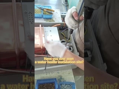 सीई मजबूर निकास गैस पानी हीटर 0.02 - 0.8pa इलेक्ट्रॉनिक इग्निशन गर्म पानी हीटर