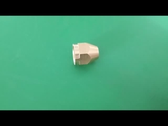 तांबे के पाइप कनेक्शन के लिए छोटे विस्तारित मुंह अखरोट के साथ कुचल पीतल महिला फिटिंग