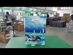 तांबे के हीट एक्सचेंजर के साथ 10L ग्लास मिरर टैंकलेस गैस वॉटर हीटर