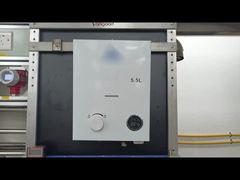 सरल नियंत्रण तत्काल आराम एकल बटन गैस पानी हीटर